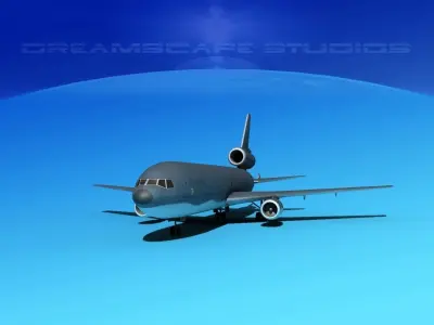 McDonnell Douglas KC-10 USAF 2 3D model