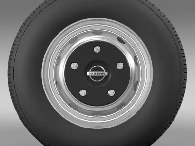 Nissan Cabstar wheel 3D model