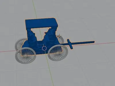 buggy lego model 3D model