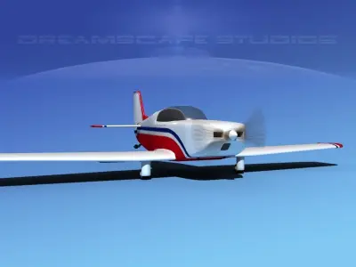 Ken Rand KR-2 V09 3D model