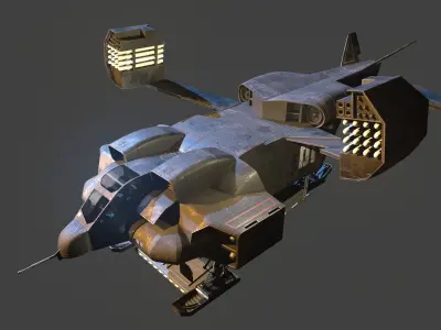 UD4 Cheyenne ALIENS 3D model