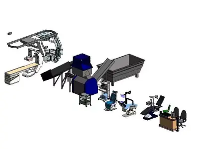 hospital revit Free 3D model