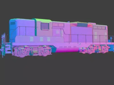 Train 3D-Model 3D model
