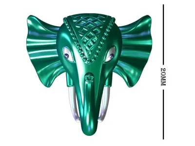 Elephant hade  3D model