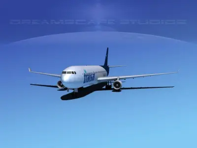 Airbus A330-300 Air Transat 3D model