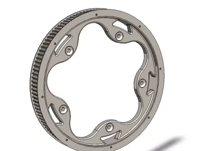 Rear Belt Pulley 3D model