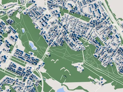 Cityscape Hameenlinna Finland 3D model