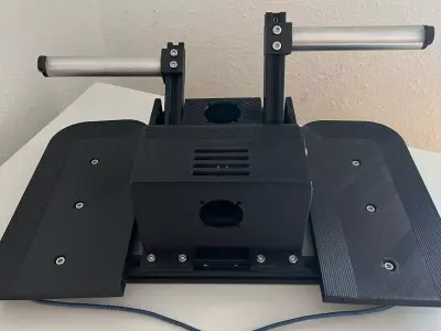 DIY sim helicopter pedals 3D print model