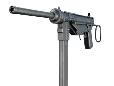 M3 SMG High Poly  3D model