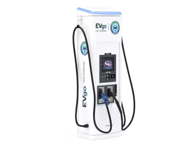 BTCPower - 50 kW Slim Line DC Fast EV Charger 3D model