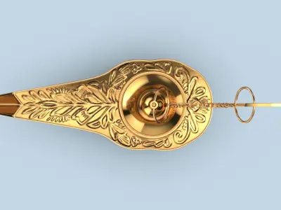 Magic Lamp 01 3D model
