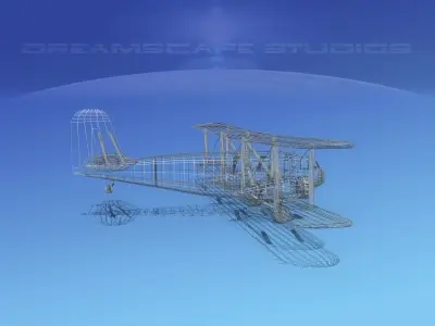 Curtiss Condor US Army 3D model