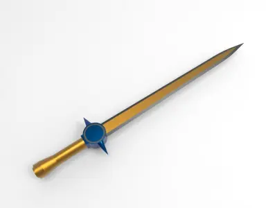 Sword type A 3D model