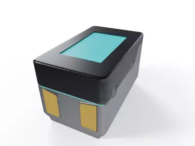 Sci-Fi Storage Loot Crate 03 - PBR Game Ready 3D model