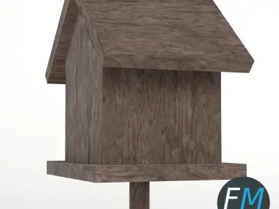 Bird house 2 3D model