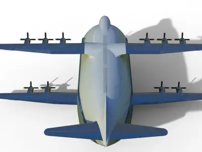 Howard DH-100 DBA 3D model