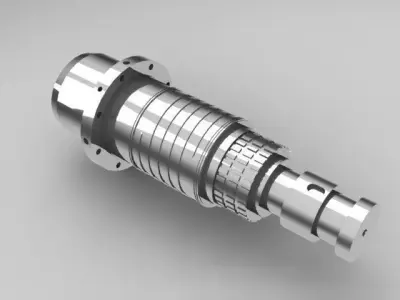 BT 40 TOOL SPINDLE Free 3D model