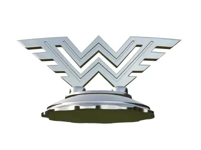 wanderer logo 3D model