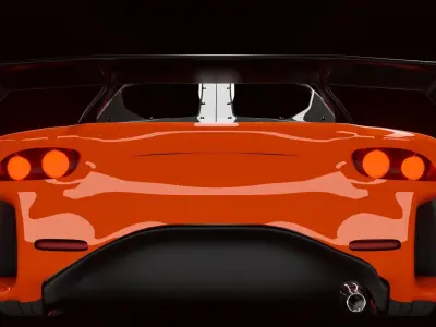 Rx7 Veilside free model Free 3D model