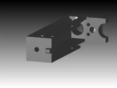 Ruger 10-22 Weldable Receiver Free 3D model