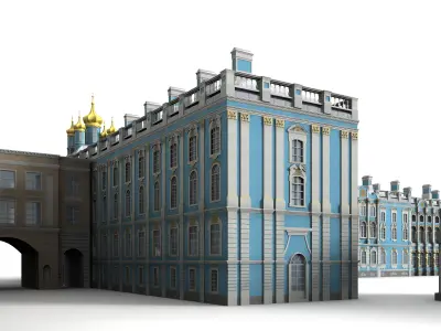 Catherine Palace - Russia 3D model