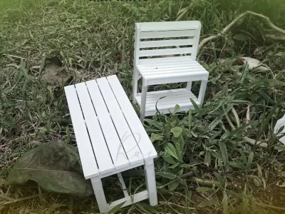 MINIATURE OUTDOOR BAR TABLE FOR 1 12 DOLLHOUSE 3D print model