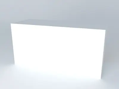 MODULE TOP C / DOOR ROCKER PROFILE ALUMINUM C / GLASS COLOR Free 3D model