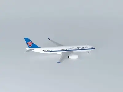 China Southern Airbus A330-200 Free 3D model