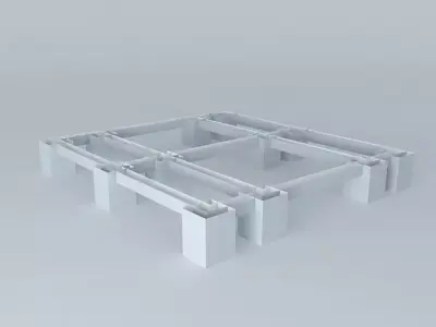 Architectural detail pallet Free 3D model