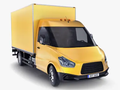 Generic Box Truck M 1 3D model