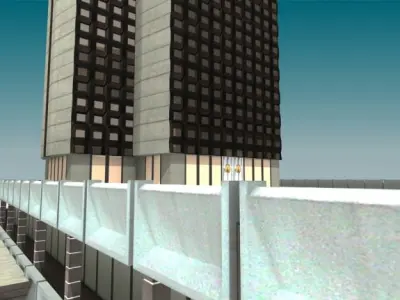 Hotel Rodina 3D model