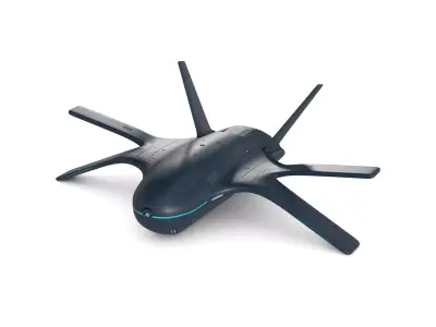 Naval Drones 3D model