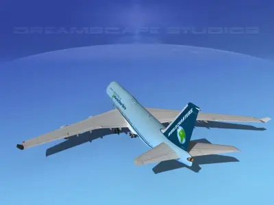 Boeing 747-8I World Charters 3D model