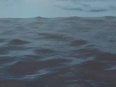 Realistic Ocean Blender Model 3D model