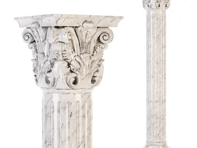 Column 002 3D model