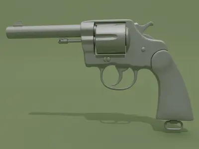 FREE Antique Gun Free 3D model