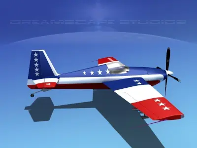 Extra Flugzeugbau EA300S V04 3D model