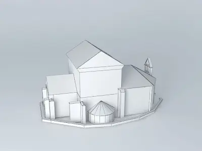 Saint John baptistry Free 3D model