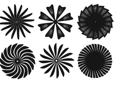 High-poly Propellers Collection vol1 3D model