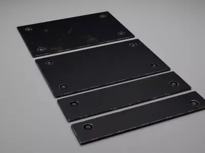 F16 Growth Panels Covers 3D model