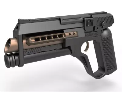 SFX Foosh Gun from the movie The Sixth Day 2000 3D model