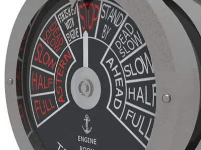Engine order telegraph 3D model