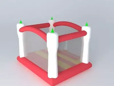 Bouncy castle Free 3D model