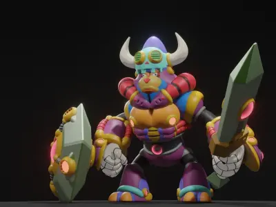 Soldier Stonekong 3D model