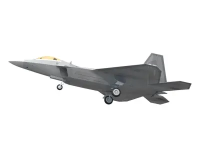 F22 Raptor Aircraft 3D model