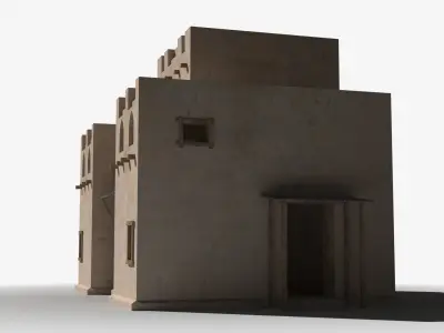 Arab x35 Low-poly 3D model