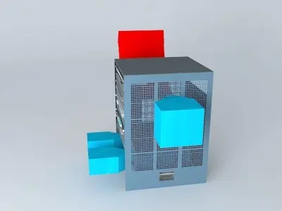 Cisco Catalyst 6509 E 3D model
