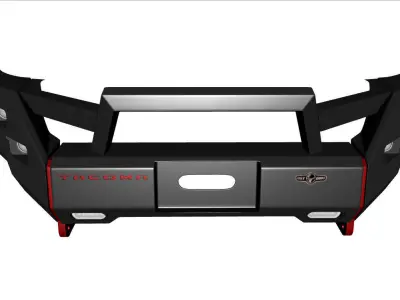 Bumper Front Ecotechne For Toyota Tacoma 3D model