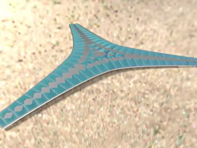 Kuwait International Airport Project 3D model