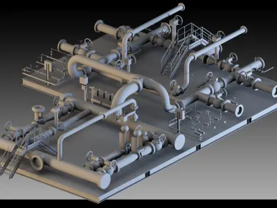 50- Factory props and details- Vol 18 3D model